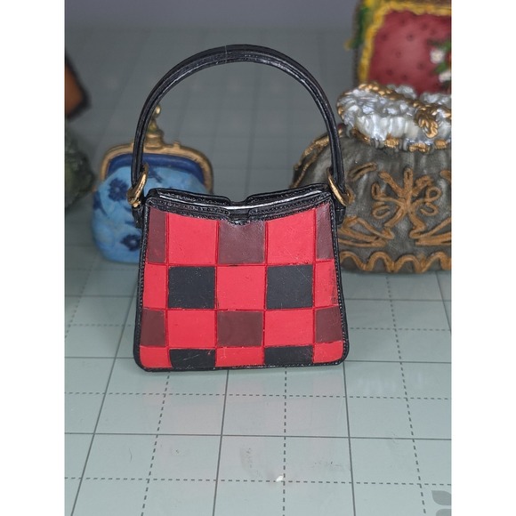 7 Vintage Classic Couture Collection Mini Purses Resin/ceramic Decor Collectable - Picture 6 of 8